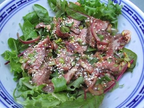 Nahm Dtok - Salade de bœuf grillé – Grilled beef salad