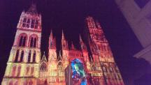 Rouen Cathédrale de Lumières @desperatecouchpotatoe