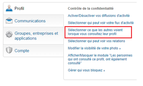 linkedin consulter profil anonyme Comment visiter un profil Linkedin de façon anonyme ?