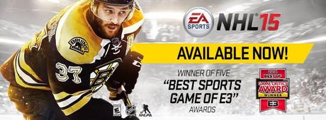 EA Sports NHL 15 est dispo !