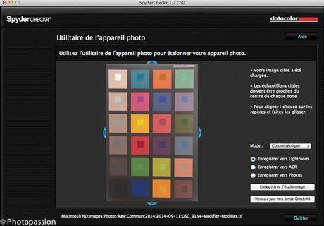 Photopassion - Spydercheckr Carre