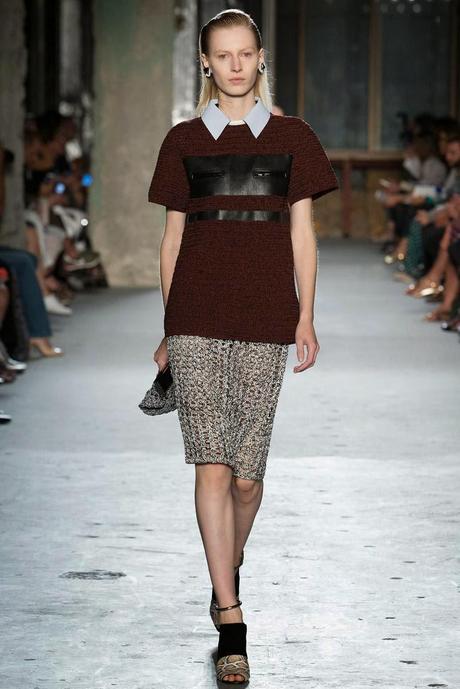 Le chic sans fausses notes du défilé Proenza Schouler pour l'été prochain...