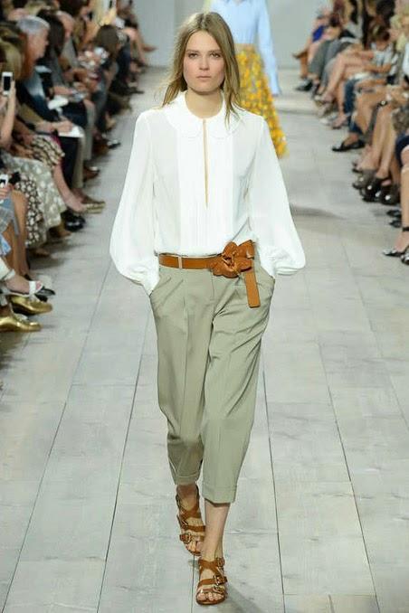 New York fashion week : Le défilé champêtre chic Michael Kors...