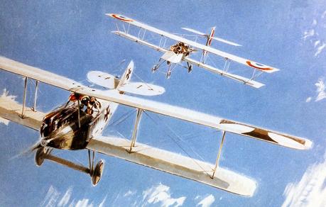 Il y a 100 ans : la première victoire  aérienne de l’histoire mondiale de l’aviation