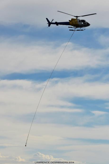 Et tourne l'hélico...