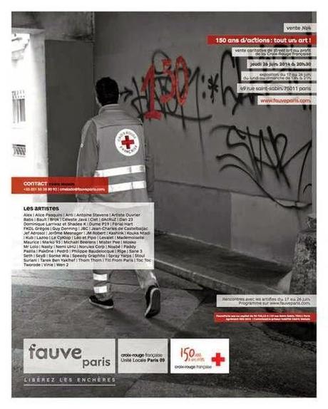 Vente aux enchères pour la Croix-Rouge en juin 2014