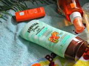 Eté, soleil, bronzage produits solaires