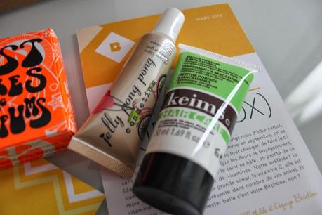 Ma première Birchbox a la pêche !