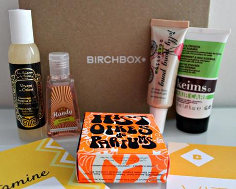 Ma première Birchbox a la pêche !