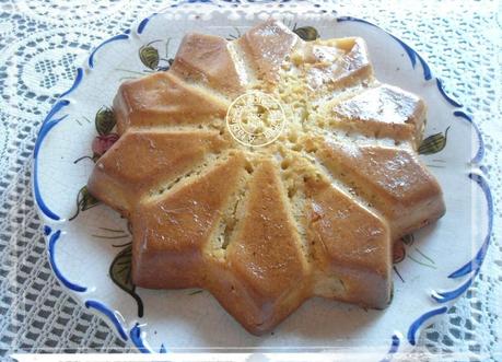gâteau au flamby et aux pommes