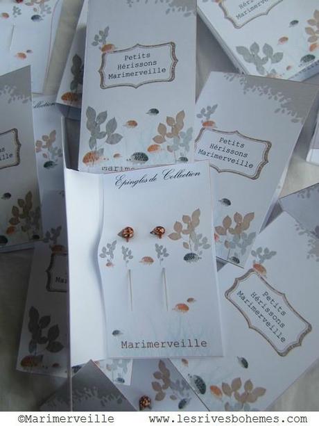 Collection épingles Hérissons Marimerveille
