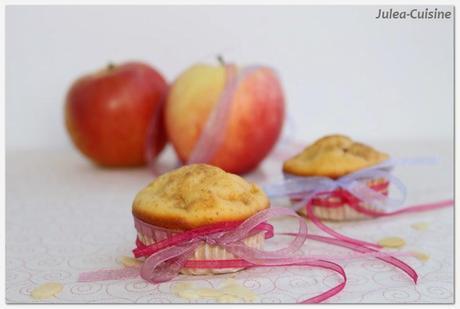 Foodista#1 : Muffins Pomme Cannelle tous légers {Sans Beurre}