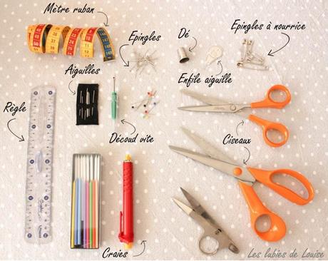 Ma boite à couture idéale notes- Les lubies de louise
