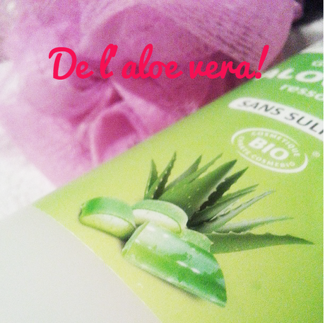 Le Gel Douche Aloe Vera de Natessance, tout doux et naturel Le Gel Douche Aloe Vera de Natessance, tout doux et naturel