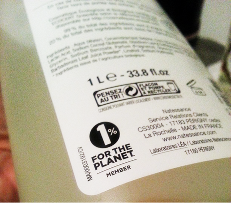 Le Gel Douche Aloe Vera de Natessance, tout doux et naturel Le Gel Douche Aloe Vera de Natessance, tout doux et naturel