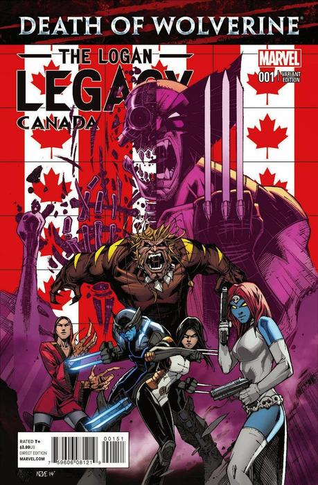 PREVIEW : DEATH OF WOLVERINE THE LOGAN LEGACY