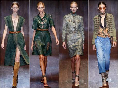 Milano Fashion Week : Le défilé James Bond girls de Gucci...