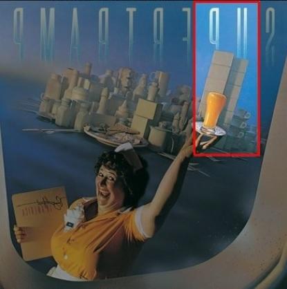 Supertramp - Breakfast in america, pochette inversée