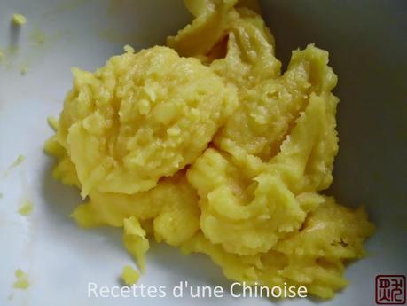 Egg Custard Bun / brioche vapeur (lai wong bao / nai huang bao) 奶黄包 nǎihuángbāo