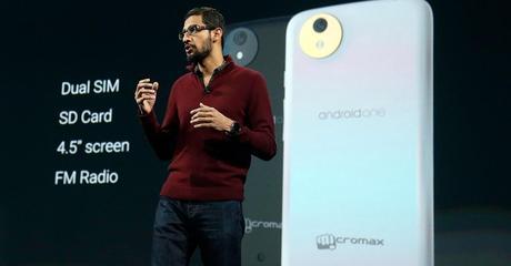 Google lance sur le marché indien un smartphone à 105 dollars