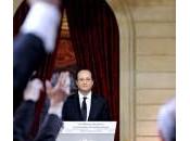 conf presse Hollande, dramaturge