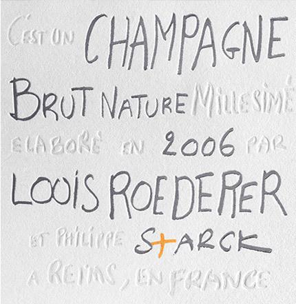 Louis Roederer et Philippe Starck 