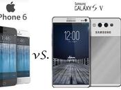 Comparatif iPhone Samsung Galaxy
