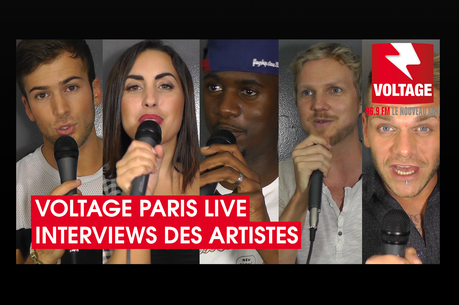 Voltage Paris Live 2014 avec Indila, Black M, Keen'v, Maude, David Carreira... (INTERVIEWS)