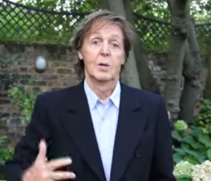 Paul McCartney veut convertir les politiques au végétarisme