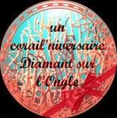 Diamonds are forever : Un corail'niversaire Diamant sur l'Ongle !! Diamonds are forever : Un corail'niversaire Diamant sur l'Ongle !!
