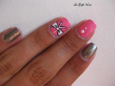 Un p'tit noeud rose et des paillettes !