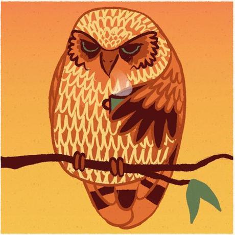 steelespam:

New GIF tagged coffee, grumpy, morning owl via...