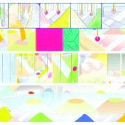 Yuichi Yokoyama, Color Engineering episode 5, 2004. Mixed media, dimension variable (consists of several parts). Courtoisie de l’artiste & galerie Nanzuka, Tokyo.