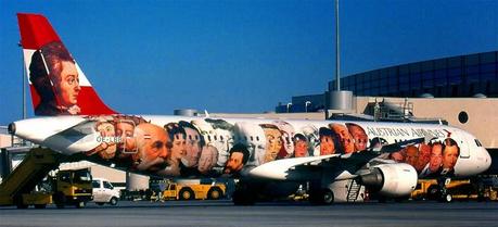 Peintures créative sur des avions