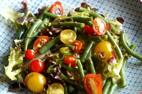 Salade express d’haricots, so veggie