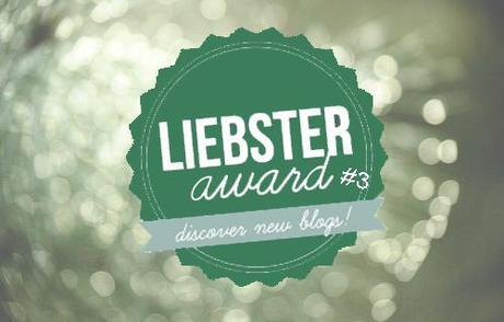 J'ai été nominée pour le Liebster Award !