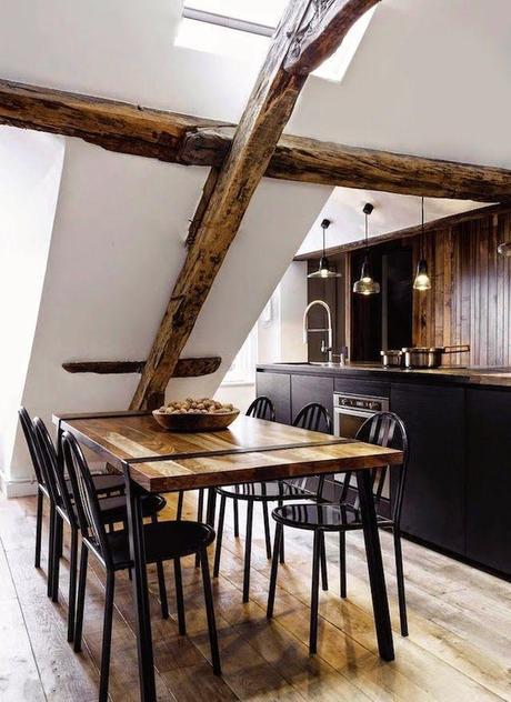 Paris / L' appartement de 40 m² d'un jeune couple de designers /