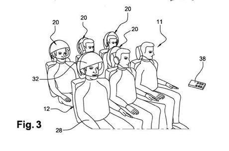 illustration casques réalité virtuelle dans un airbus Bientôt des casques de réalité virtuelle dans les avions d’Airbus !?