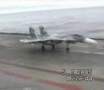 vidéo avion atterrissage porte-avions