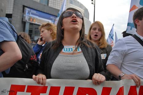 Manifestation pour la défense des retraites