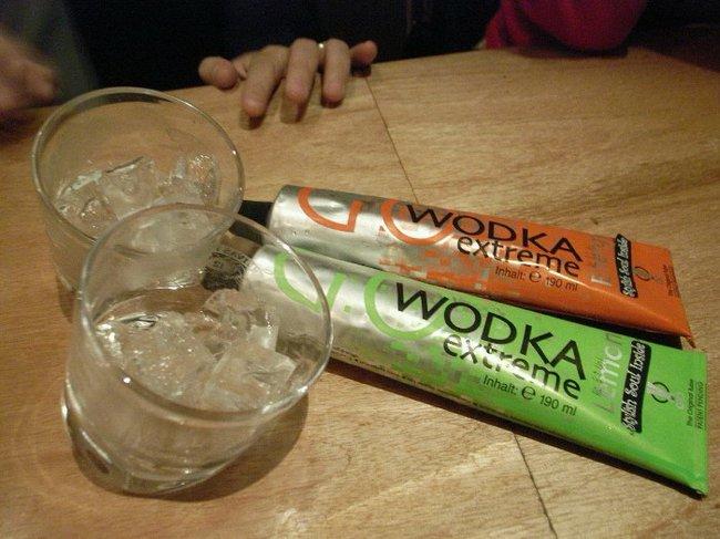 Go Wodka - la vodka en tube