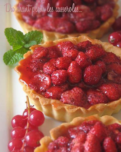 L'incomparable pâte de Michalak : tartes aux fraises des bois