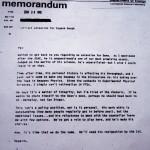 lettre du département de l\'énergie des Etats-Unis datant du 30 janvier 1985