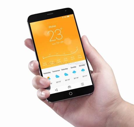 Meizu lance son nouveau smartphone MX4 avec un apn de 20 MP