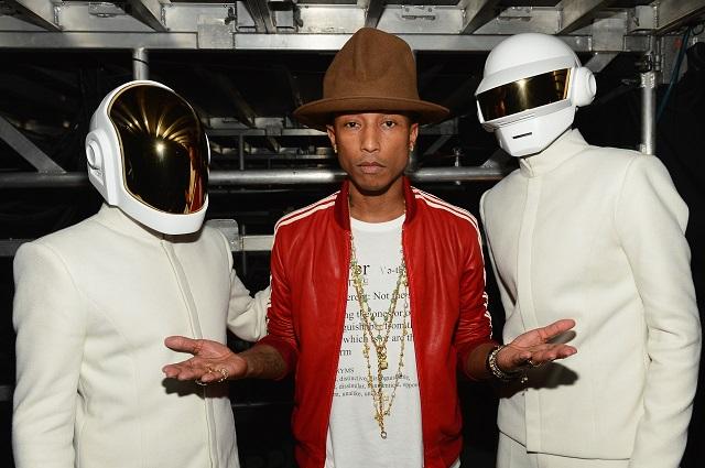 photo Pharrell Williams Daft Punk Grammy
