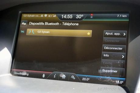 Système embarqué Ford Sync 2 et vous parlez à votre voiture