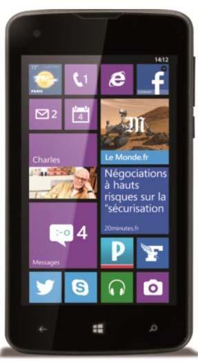 Un premier smartphone sous Windows Phone chez Danew à 69 €