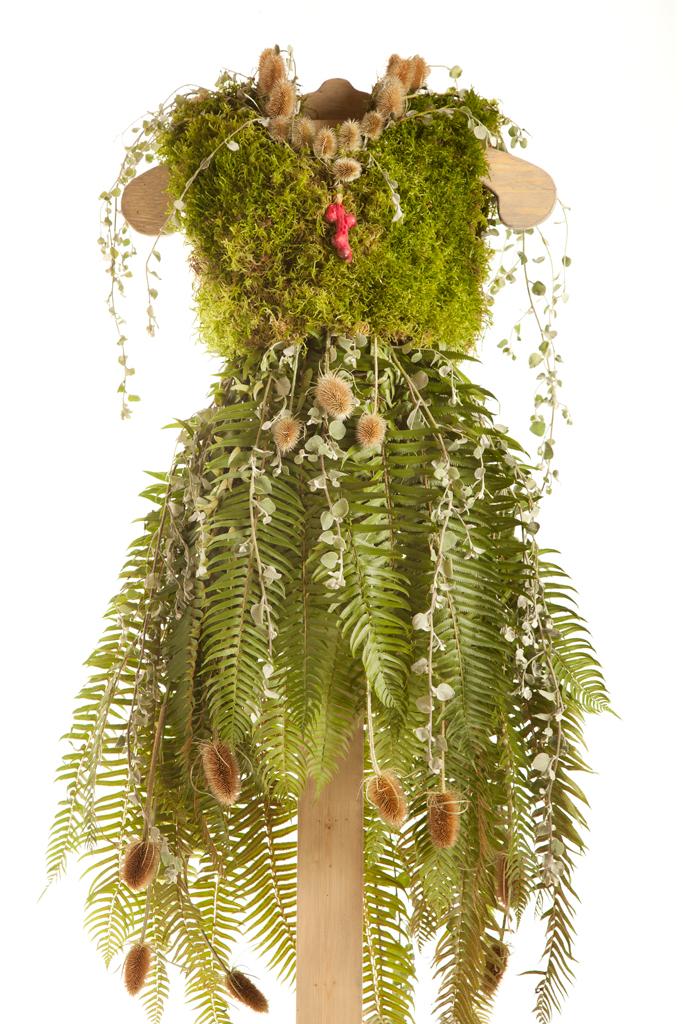 Nicole Dextras – Little Green Dress Projekt – couture nature écologique et durable –  Lean