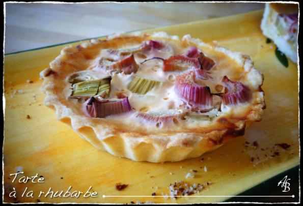 Tarte à la rhubarbe