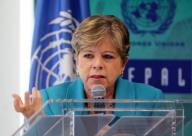 Alicia Barcena, secrétaire exécutive de la Commission Économique pour l'Amérique Latine et les Caraïbes (CEPAL, organisme de l'ONU)